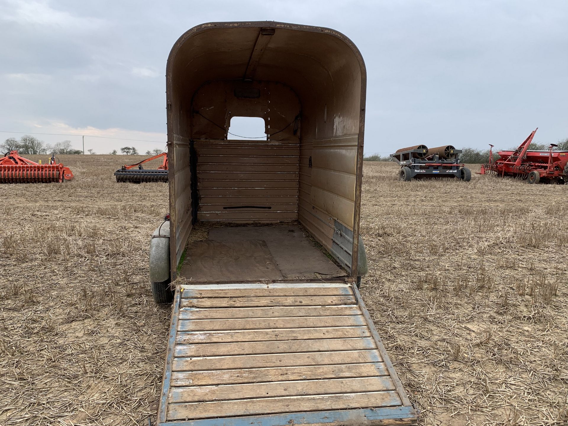 Rice twin axle livestock trailer - Image 2 of 3