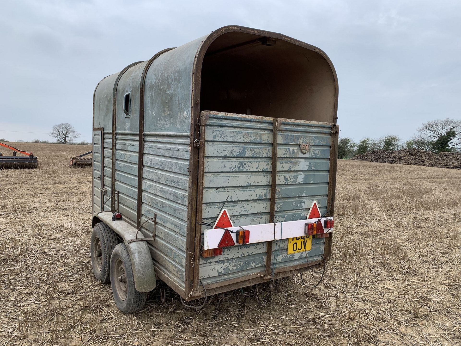 Rice twin axle livestock trailer - Image 3 of 3