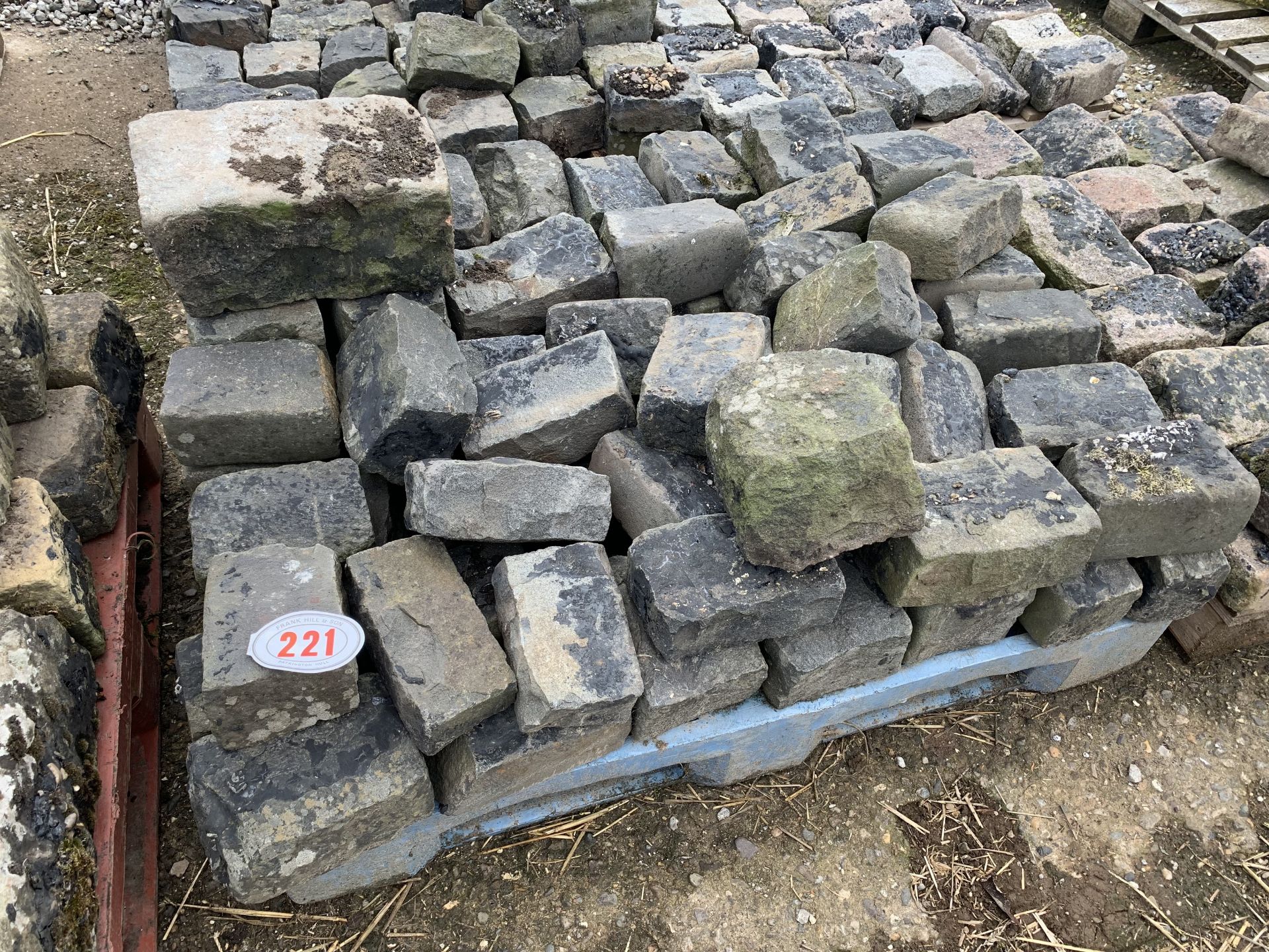 NO VAT Pallet of granite blocks