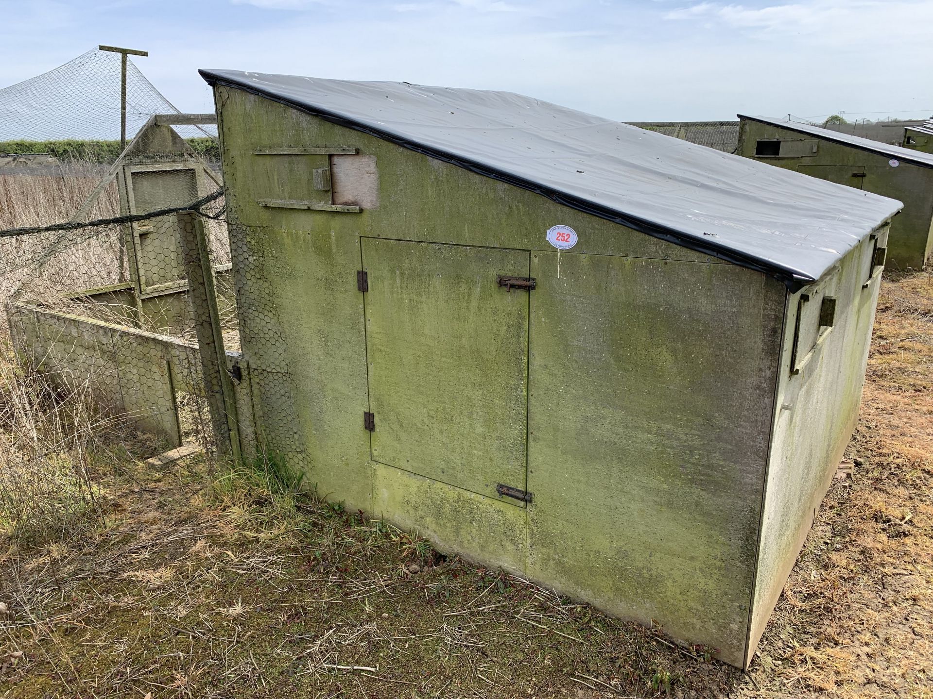 8'x 8' game shed