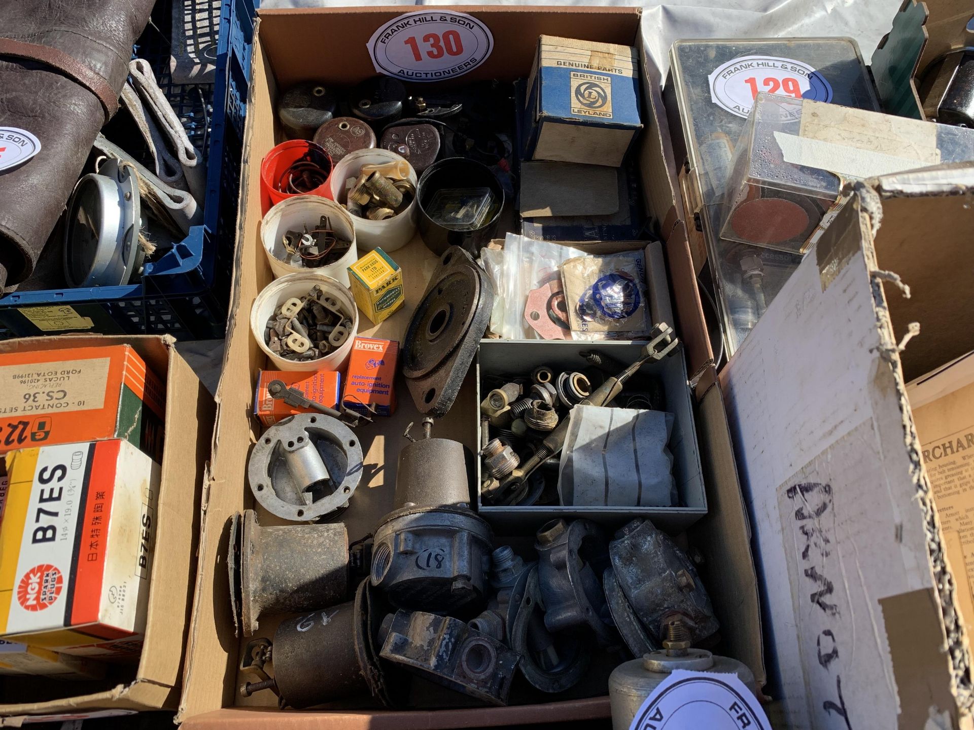 Box of fuel pump spares