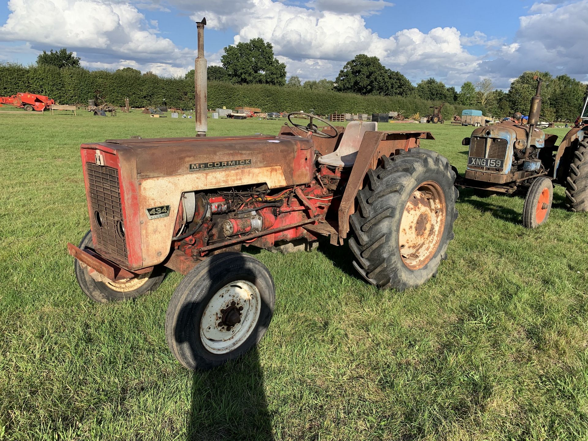 1966 McCormick 434 tractor, HJR 327D, 5819hrs indicated, diesel