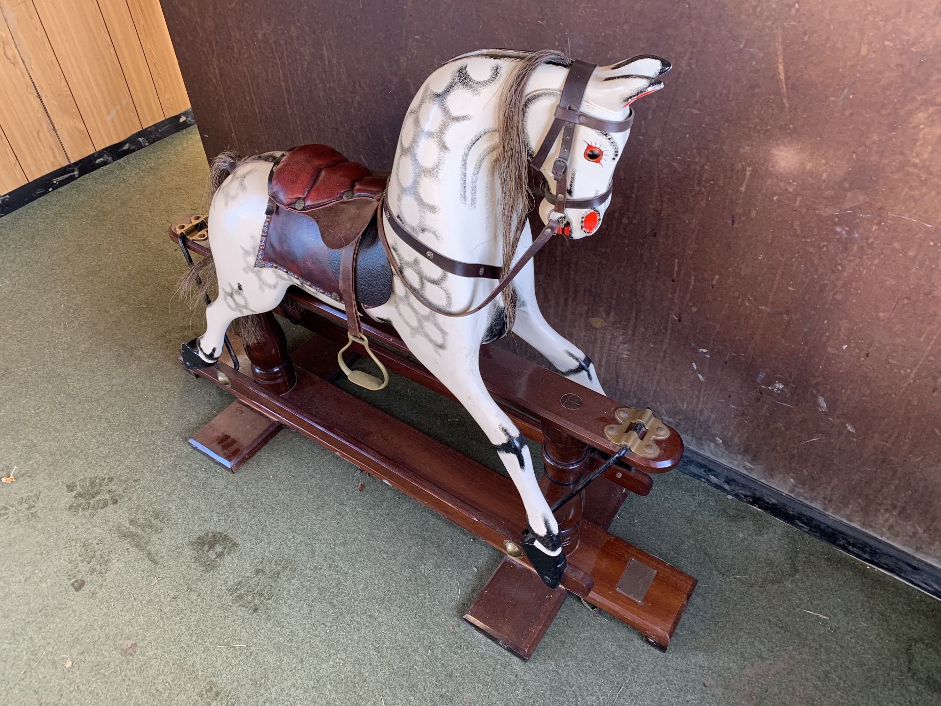 Victorian style rocking horse