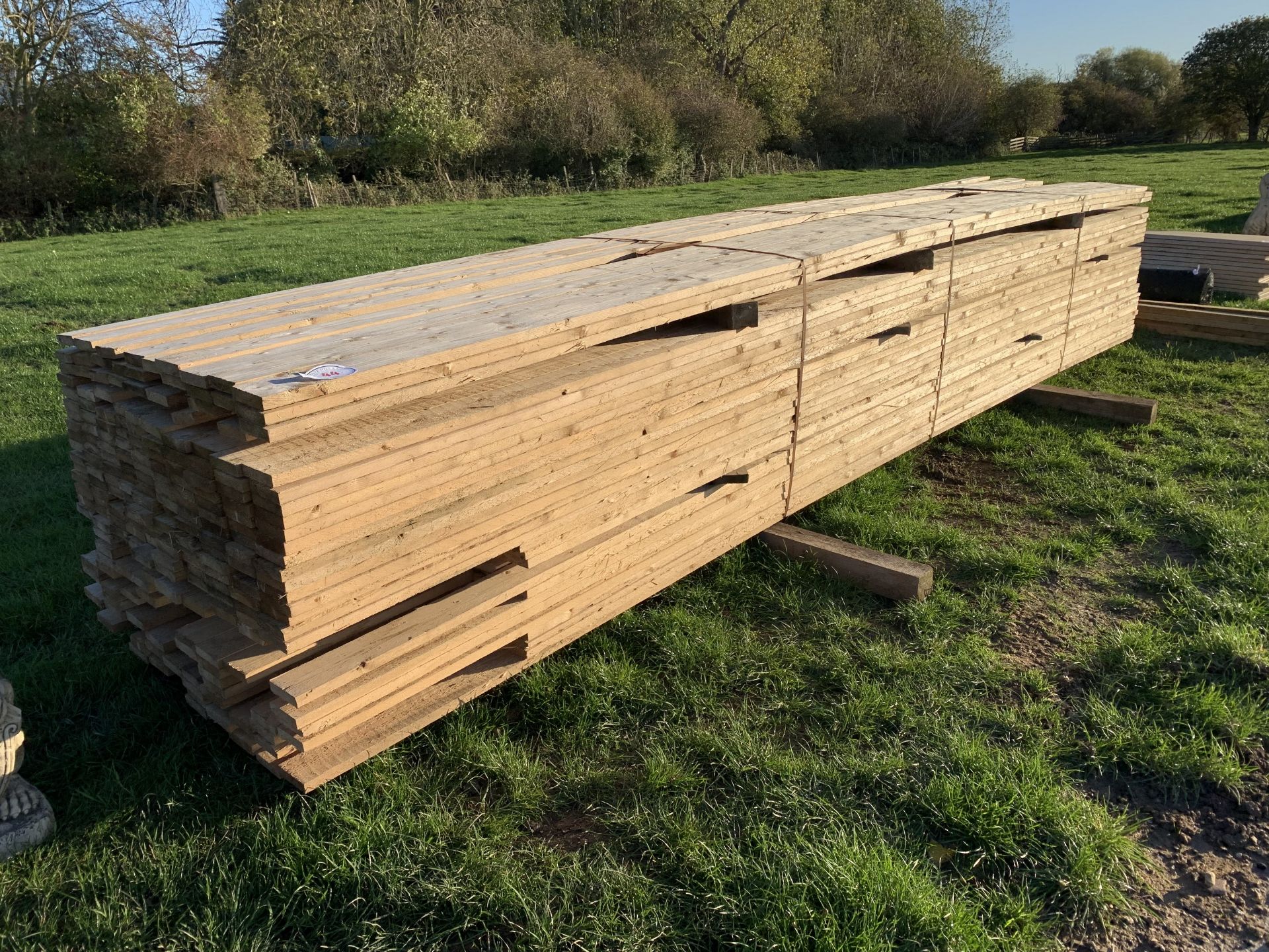 Pack of 4" timber 4.8-5.4m