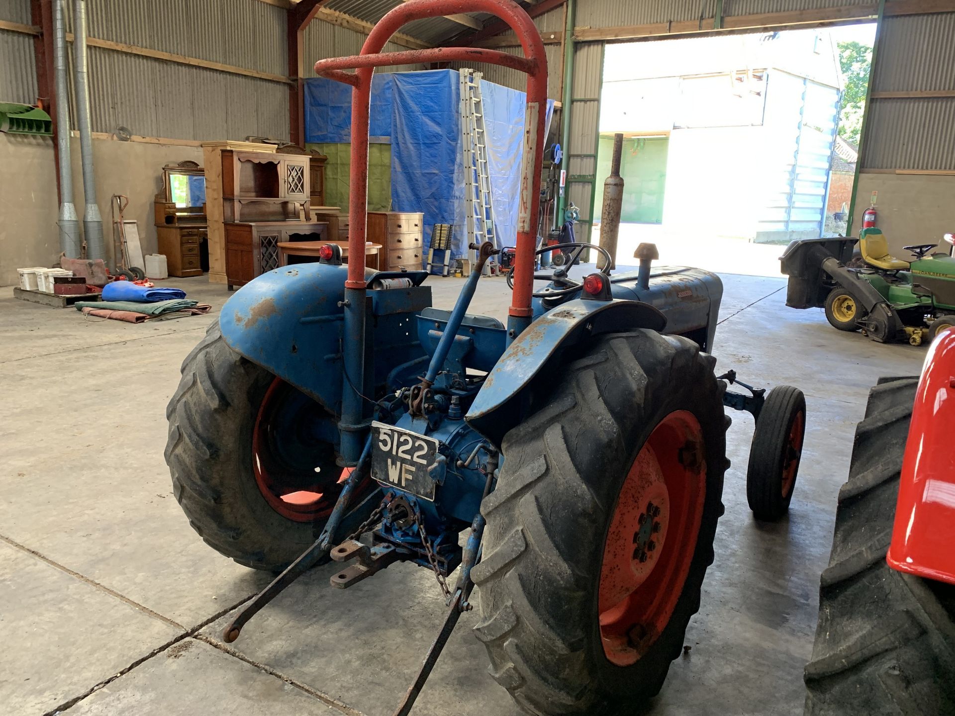 NO VAT Fordson Super Dexta tractor, 5122 WF, 2942 hours - Image 5 of 5