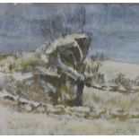 Perpetua Pope (SCOTTISH 1916 - 2013), 'Carlins Loup, Carlops', watercolour, signed and framed