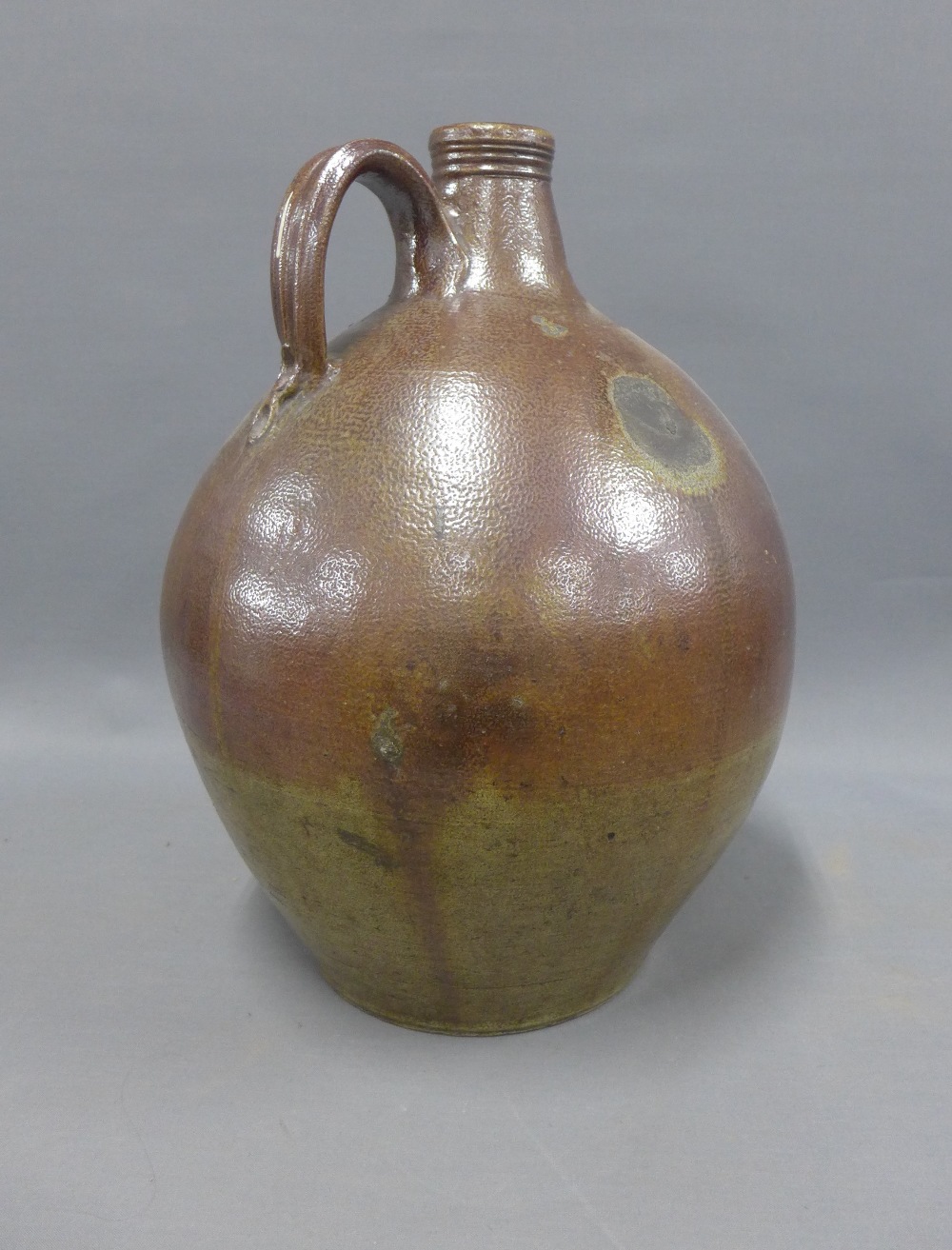 Large salt glazed flagon, 34cm - Image 2 of 2