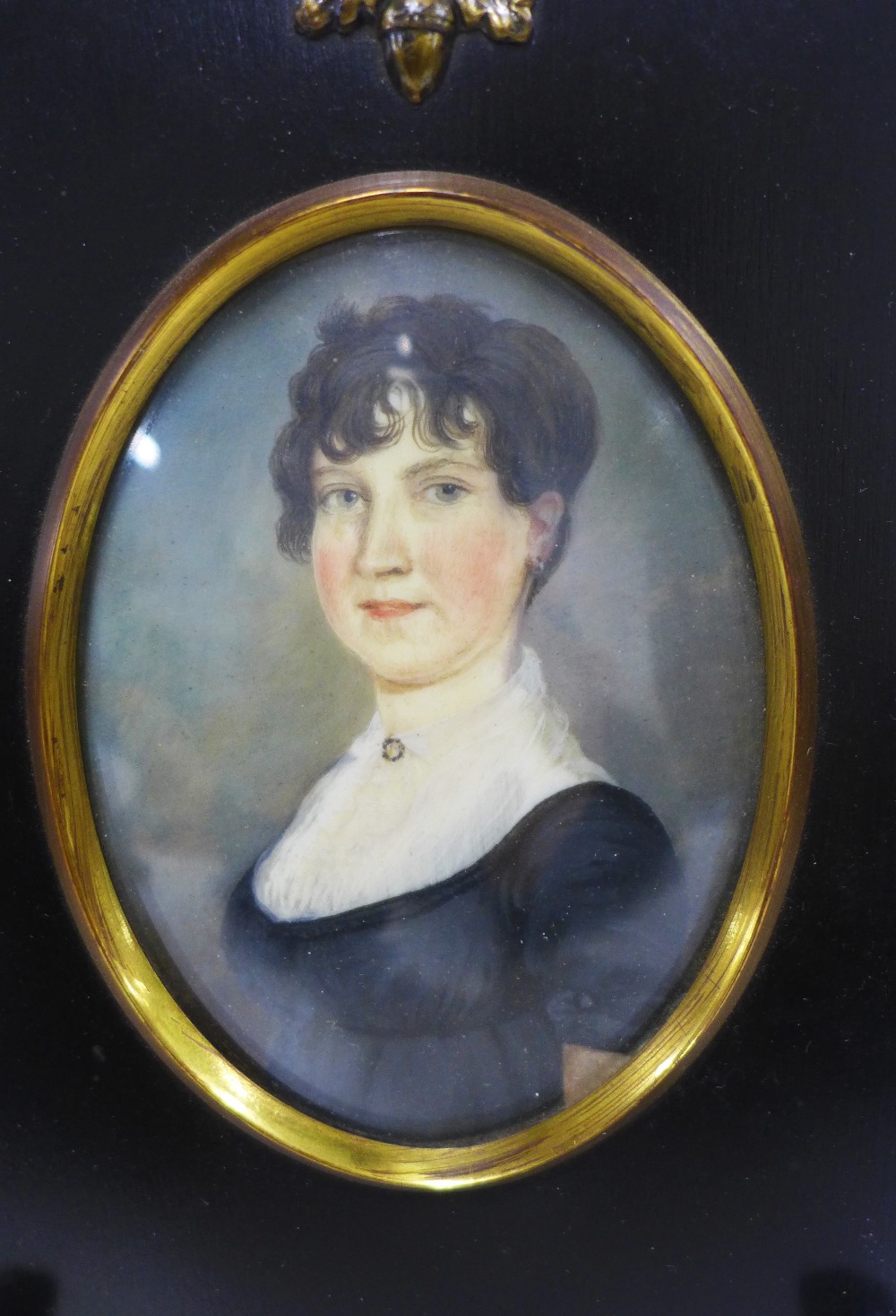 Four 19th century portrait miniatures, painted on ivory, to include Alexander Cunningham by - Image 4 of 5