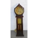 Admiral Fitzroy oak barometer, 105 x 31cm