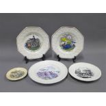 18th century nursery plates to include Father Matthew administering the total abstinence pledge,