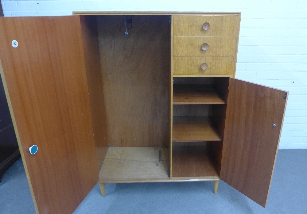 Meredew mid century light oak compactum 94 x 133 x 49cm. - Image 2 of 3