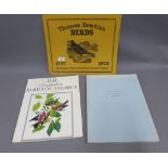 Audubon, Birds of America, large poster size hardback book, Pierre Joseph Redoute, Roses hardback