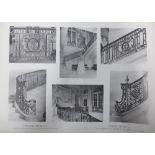 Petit Trainon, a collection of architectural book plates (a lot)