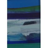 Lynn McGregor, RSW (Scottish b. 1959) 'Towards Pawle Island' oil on board, framed with label