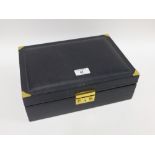 Rolex jewellery box, with key, 30 x 21cm