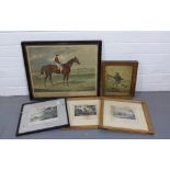 Quantity of 19th century and later framed prints to include 'Cyprian', etc (a lot) largest 50 x 40cm