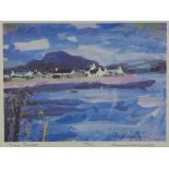 Hamish MacDonald, DA, PAI, (Scottish 1935 - 2008) 'Shore, Plockton' coloured print No.280 / 600,