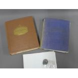 Two stamp albums, Roman style coin and QEII coin (a lot)