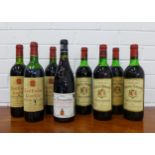 French wine to include four bottles of St Emilion Chateau Tetre Daugay 1967, three bottles of St