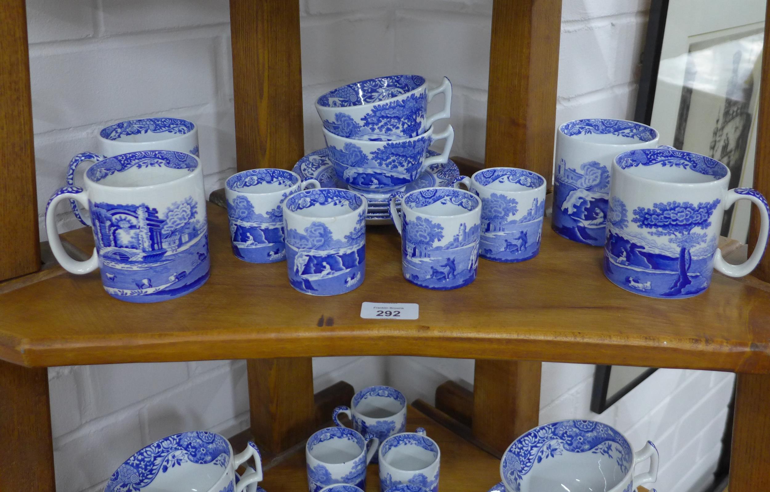 Collection of Spode blue and white Italian patterned table wares, (a lot) - Image 3 of 6
