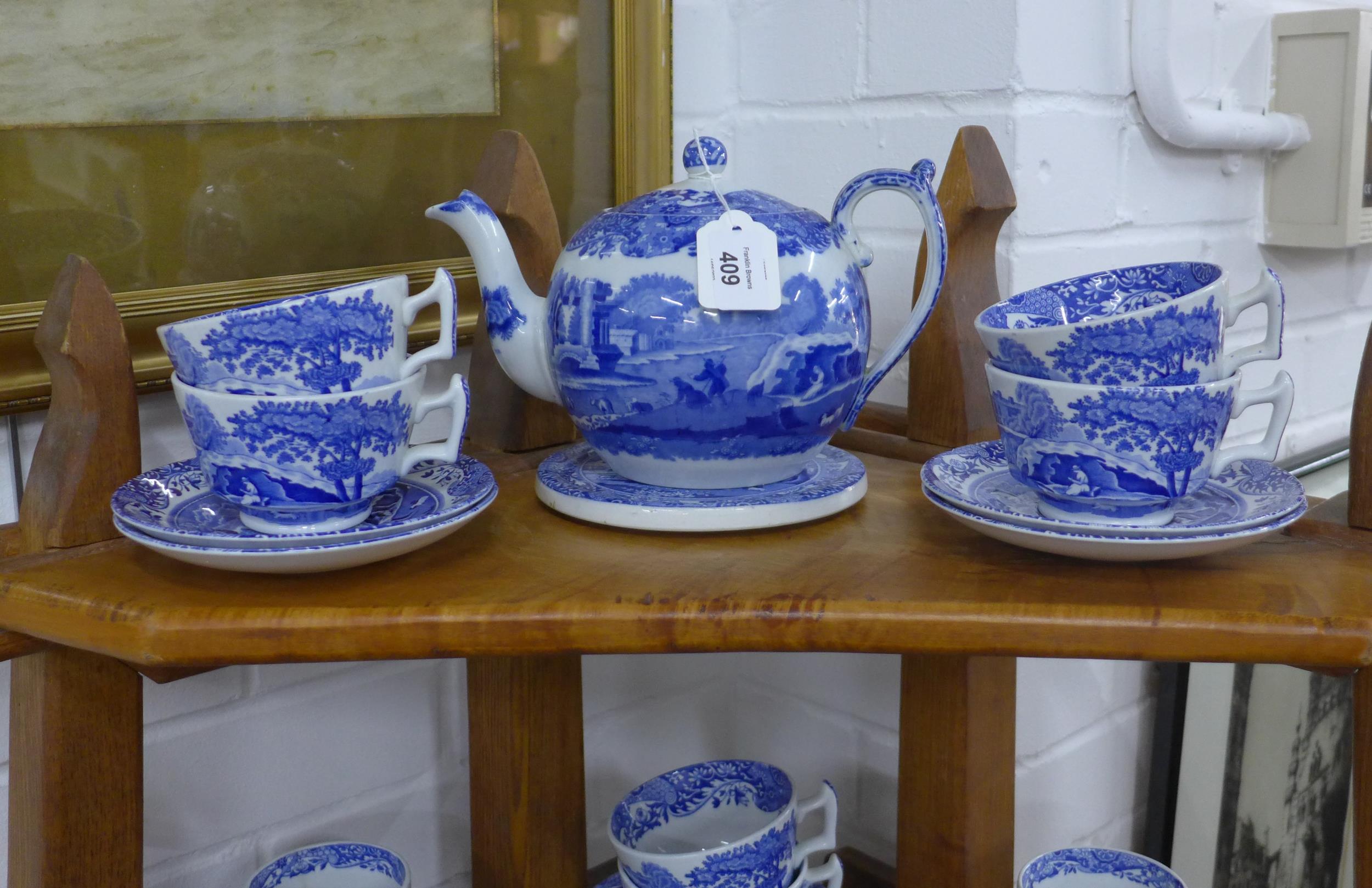 Collection of Spode blue and white Italian patterned table wares, (a lot) - Image 2 of 6