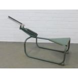 Clay pigeon launcher by Bowman, 112 x 58cm