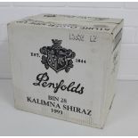 Case of 12 bottles of Penfolds Bin 28 Kalimna Shiraz 1993 (12)