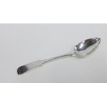 Scottish provincial silver table spoon, fiddle pattern, Charles Jamieson, Inverness c1820,