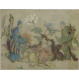 Elyse Ashe Lord (1900-1971) coloured etching, singed with pencil and numbered 34/75, framed under