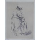 Arthur William Heintzelman (American, 1891-1965), etching, signed in pencil and framed under