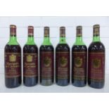 Six bottles of Marques de Caceres Rioja, four Reserva 1975 and two 1976 (6)