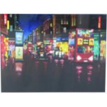 Neil Dawson, 'Hot in the city', limited edition coloured giclée print, framed under glass, size