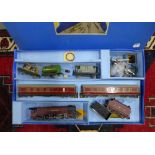 Vintage Hornby Dublo train set with Duke of Atholl engine, etc (a lot)