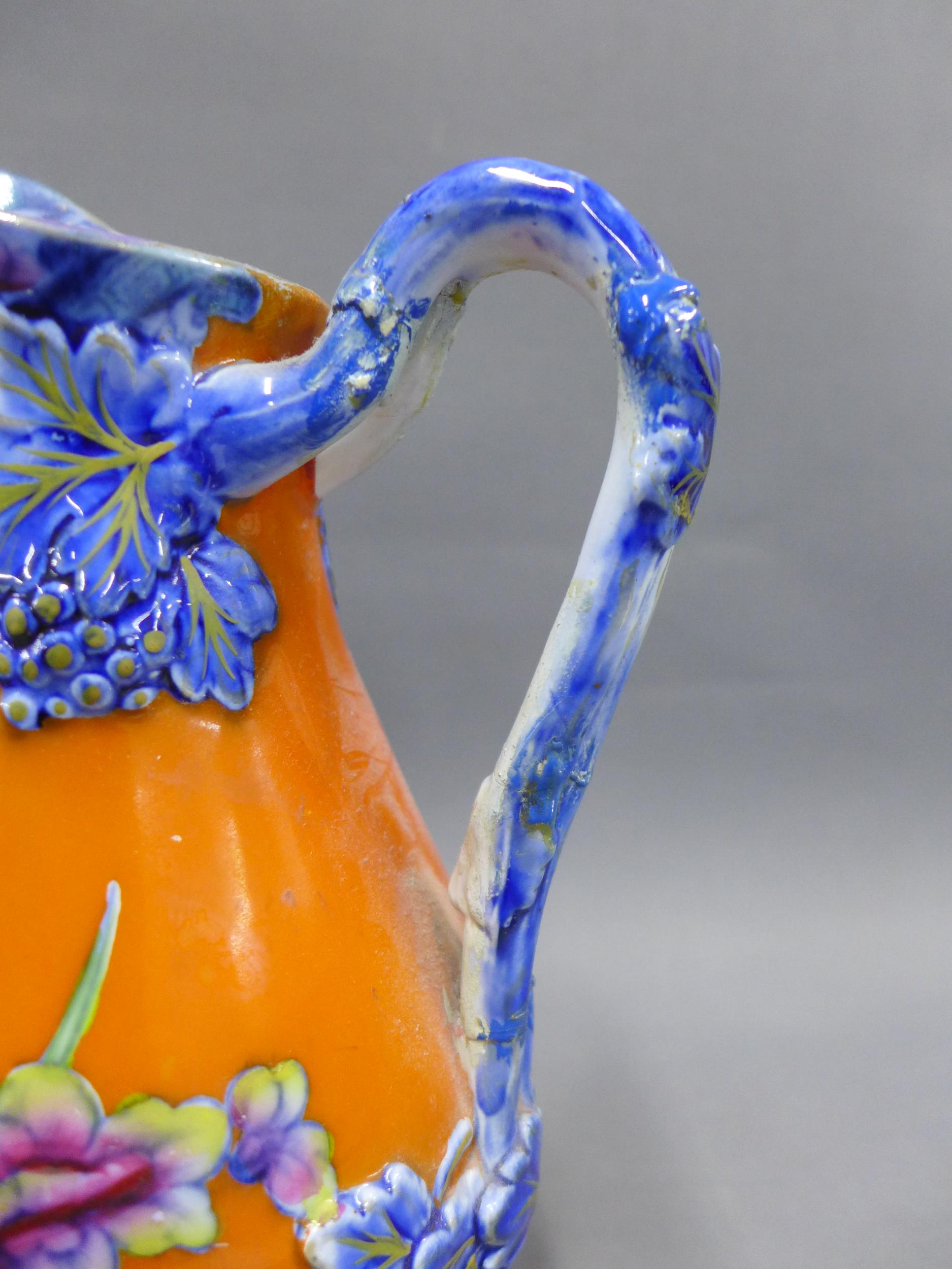 Rosenthal Versace Voyage de Marco Polo porcelain vase, a Victorian chinoiserie pattern jug with a - Image 3 of 4