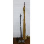 Shakespeare 1081 - 530 fishing rod, split cane rod, two fishing reels, etc (a lot)