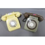 Two vintage GPO telephones (2)