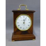 Hamilton & Inches mantle clock, 23cm