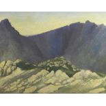 Ernest Archibald Taylor (Scottish 1874-1951) Silence of the Hills, oil on canvas, signed EA