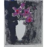 Archie Sutter Watt RSW, SSA (1915-2005), Flowers in a Vase, Monotype, signed and dated 2002,