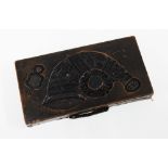 Shortbread mould with cornucopia pattern, 16.5 x 9cm