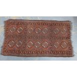 Bokhara style rug, 166 x 93cm