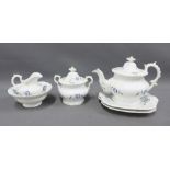 Early 19th century English part teaset, (6)