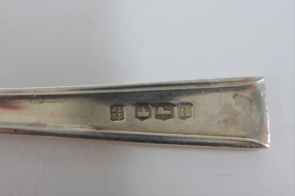 Six Sheffield silver teaspoons (6) - Image 4 of 4