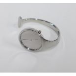 Georg Jensen stainless steel Torun watch designed by Vivianna Torun Bulow-Hube, model