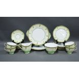 Aynsley Art Deco bone china six place tea set (22)