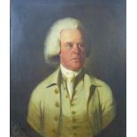 18th century oil on canvas portrait of a gentleman, believed to be James Craig, apparently unsigned,