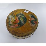 Chinese ceremonial drum, 27cm