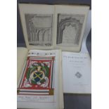 Neale's Abbey Church of St Alban Architectural Book presented to the Right Honorable James Walter,