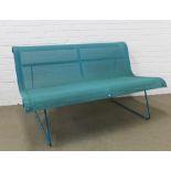 Ellipse garden bench by Fermob. 77 x 131 x 57cm