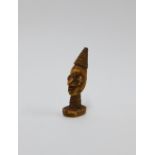 Aboriginal bone reliquary, 6cm